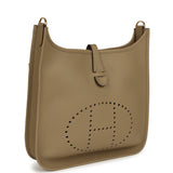 Hermes Evelyne III PM Beige Marfa Clemence Gold Hardware - Thumbnail View 2