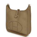 Hermes Evelyne III PM Beige Marfa Clemence Gold Hardware - Thumbnail View 5