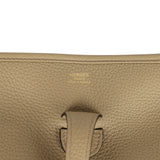 Hermes Evelyne III PM Beige Marfa Clemence Gold Hardware - Thumbnail View 7
