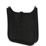 Hermes Evelyne 23 Black Clemence Gold Hardware - Thumbnail View 5