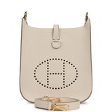 Hermes Evelyne Sellier TPM Craie Epsom Gold Hardware - Thumbnail View 1