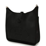 Hermes Evelyne III GM Black Clemence Gold Hardware - Thumbnail View 5