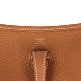 Hermes Evelyne 23 Gold Clemence Gold Hardware - Thumbnail View 7