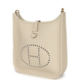 Hermes Evelyne 23 Craie Clemence Gold Hardware - Thumbnail View 5