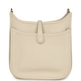Hermes Evelyne 23 Craie Clemence Gold Hardware - Thumbnail View 4
