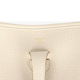 Hermes Evelyne 23 Craie Clemence Gold Hardware - Thumbnail View 7