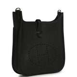 Hermes Evelyne 23 Black Clemence Palladium Hardware - Thumbnail View 2