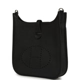 Hermes Evelyne 23 Black Clemence Palladium Hardware - Thumbnail View 5