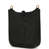 Pre-owned Hermes Evelyne TPM Black Clemence Gold Hardware - Thumbnail View 5