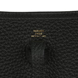 Pre-owned Hermes Evelyne TPM Black Clemence Gold Hardware - Thumbnail View 7