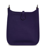 Hermes Evelyne TPM Purple Clemence Palladium Hardware - Thumbnail View 4