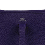 Hermes Evelyne TPM Purple Clemence Palladium Hardware - Thumbnail View 7