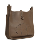 Pre-owned Hermes Evelyne III PM Etoupe Clemence Palladium Hardware - Thumbnail View 2