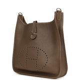 Pre-owned Hermes Evelyne III PM Etoupe Clemence Palladium Hardware - Thumbnail View 5
