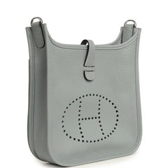 Hermes Evelyne 23 Gris Pantin Clemence Palladium Hardware