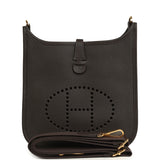 Hermes Evelyne 23 Bai Brun Clemence Gold Hardware - Thumbnail View 1