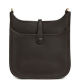 Hermes Evelyne 23 Bai Brun Clemence Gold Hardware - Thumbnail View 4