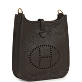 Hermes Evelyne TPM Bai Brun Clemence Gold Hardware - Thumbnail View 2