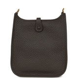 Hermes Evelyne TPM Bai Brun Clemence Gold Hardware - Thumbnail View 4