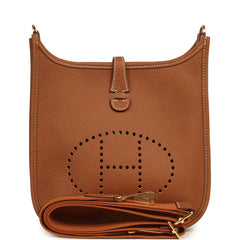 Hermes Evelyne 23 Gold Clemence Gold Hardware