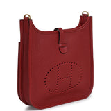 Hermes Evelyne 23 Rouge H Clemence Gold Hardware - Thumbnail View 2