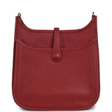 Hermes Evelyne 23 Rouge H Clemence Gold Hardware - Thumbnail View 4