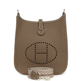 Hermes Evelyne TPM Etoupe Clemence Palladium Hardware - Thumbnail View 1