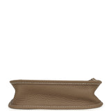 Hermes Evelyne TPM Etoupe Clemence Palladium Hardware - Thumbnail View 6