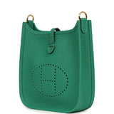 Hermes Evelyne TPM Vert Vertigo Clemence Gold Hardware - Thumbnail View 5