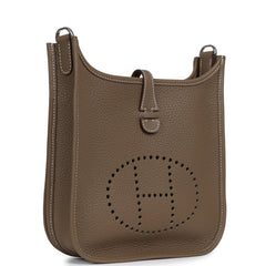 Hermes Evelyne 23 Etoupe Clemence Palladium Hardware
