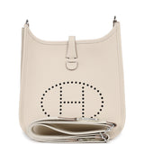 Hermes Evelyne 23 Craie Clemence Palladium Hardware - Thumbnail View 1
