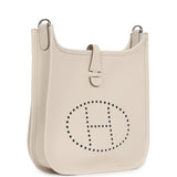 Hermes Evelyne 23 Craie Clemence Palladium Hardware - Thumbnail View 2