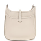 Hermes Evelyne 23 Craie Clemence Palladium Hardware - Thumbnail View 4