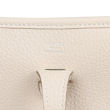 Hermes Evelyne 23 Craie Clemence Palladium Hardware - Thumbnail View 7