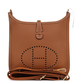 Hermes Evelyne 23 Gold Clemence Gold Hardware - Thumbnail View 1