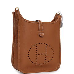 Hermes Evelyne 23 Gold Clemence Gold Hardware