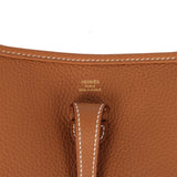 Hermes Evelyne 23 Gold Clemence Gold Hardware - Thumbnail View 7