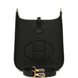 Hermes Evelyne Sellier TPM Black Epsom Gold Hardware - Thumbnail View 1