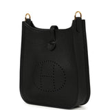 Hermes Evelyne TPM Black Clemence Gold Hardware - Thumbnail View 5