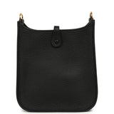 Hermes Evelyne TPM Black Clemence Gold Hardware - Thumbnail View 4