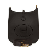 Hermes Evelyne TPM Bai Brun Clemence Gold Hardware - Thumbnail View 1
