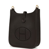 Hermes Evelyne TPM Bai Brun Clemence Gold Hardware - Thumbnail View 5