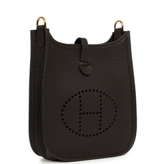 Hermes Evelyne TPM Bai Brun Clemence Gold Hardware