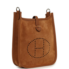 Hermes Evelyne TPM Chamois Grizzly, Gold Clemence Gold Hardware