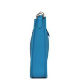Hermes Evelyne TPM Bleu Zanzibar Clemence Palladium Hardware - Thumbnail View 3