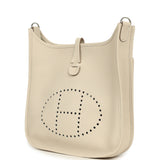 Hermes Evelyne III PM Craie Clemence Palladium Hardware - Thumbnail View 5