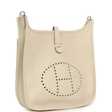 Hermes Evelyne III PM Craie Clemence Palladium Hardware - Thumbnail View 2