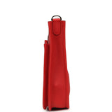 Hermes Evelyne 23 Rouge Radieux Clemence Palladium Hardware - Thumbnail View 3