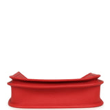 Hermes Evelyne 23 Rouge Radieux Clemence Palladium Hardware - Thumbnail View 6