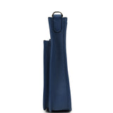 Hermes Evelyne 23 Bleu Tie Clemence Palladium Hardware - Thumbnail View 3